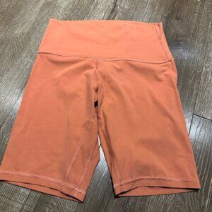 Lululemon size 6 align shorts